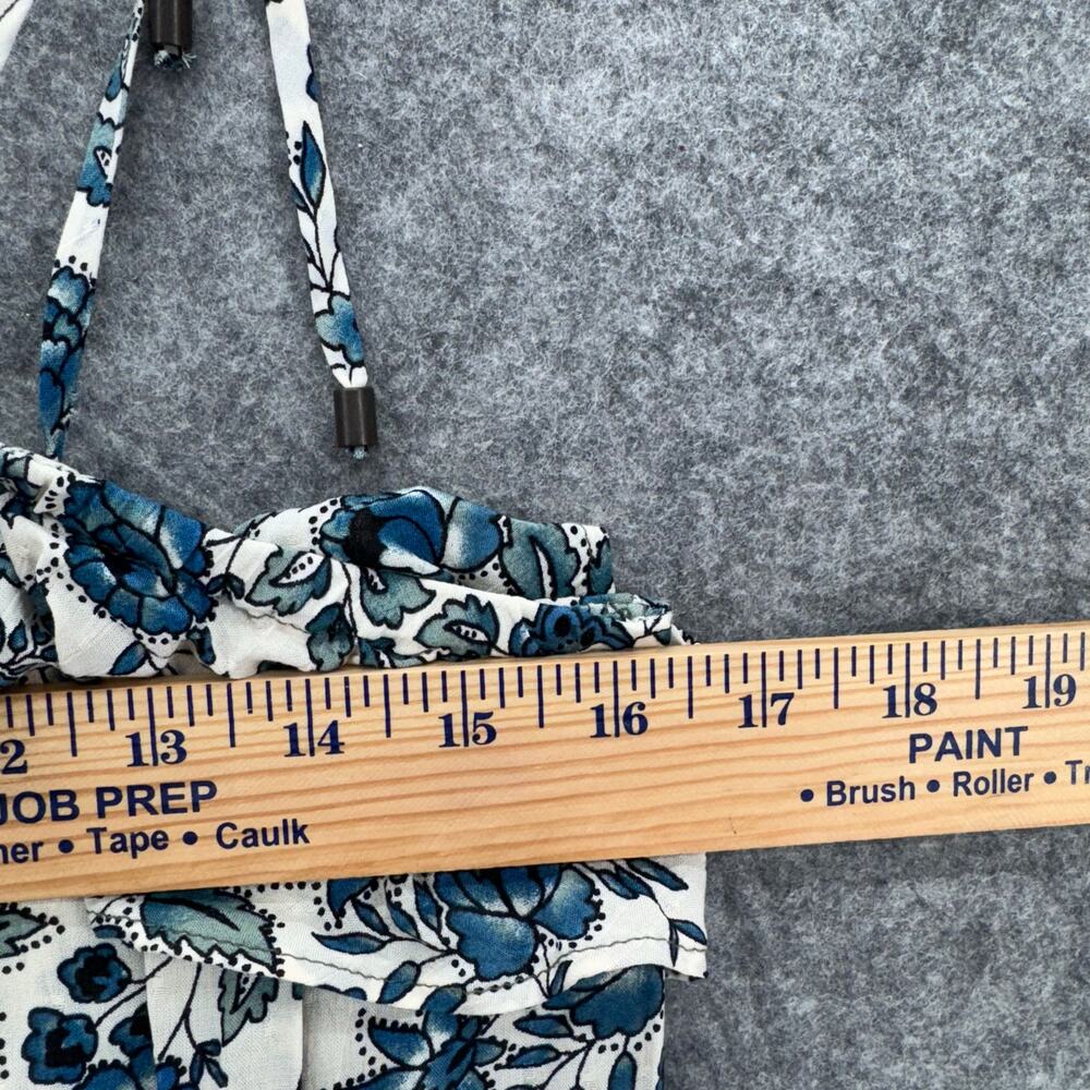 Good Hart Womens Maisie Midi Dress Size Small Blue Cottagecore Summer Beach Boho - Picture 11 of 11